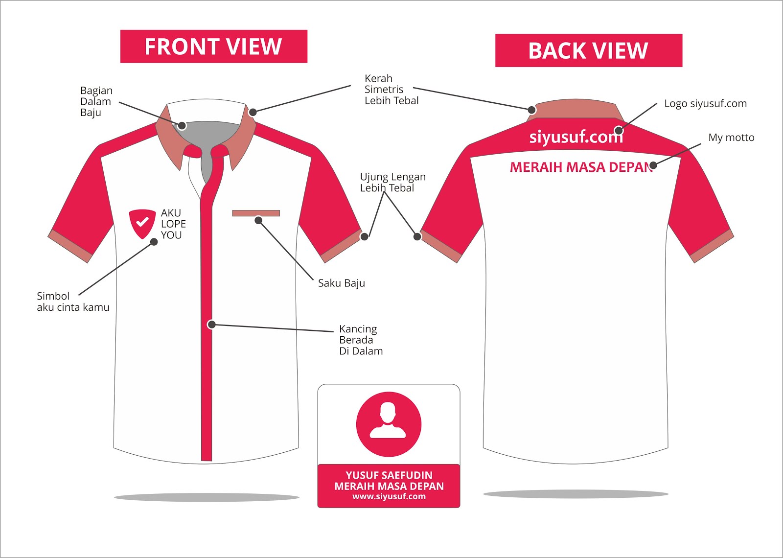 Download Desain Baju Seragam Simple