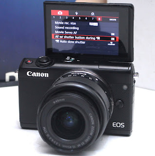 Jual Kamera Mirrorless Canon M100 TouchScreen Second