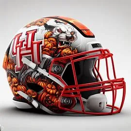 Houston Cougars Halloween Concept Helmets