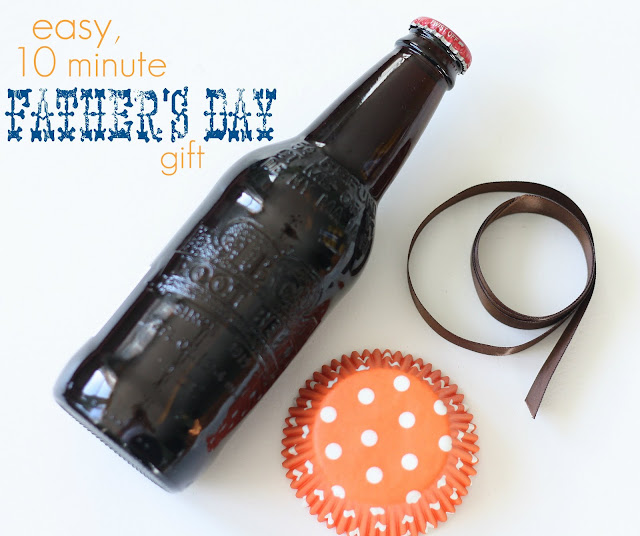 our daily obsessions: craft: 10 minute Father's Day gift