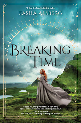 book cover of young adult time travel novel Breaking Time by Sasha Alsberg