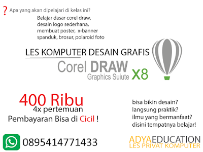 kursus desain grafis corel draw di bogor agustus 2020