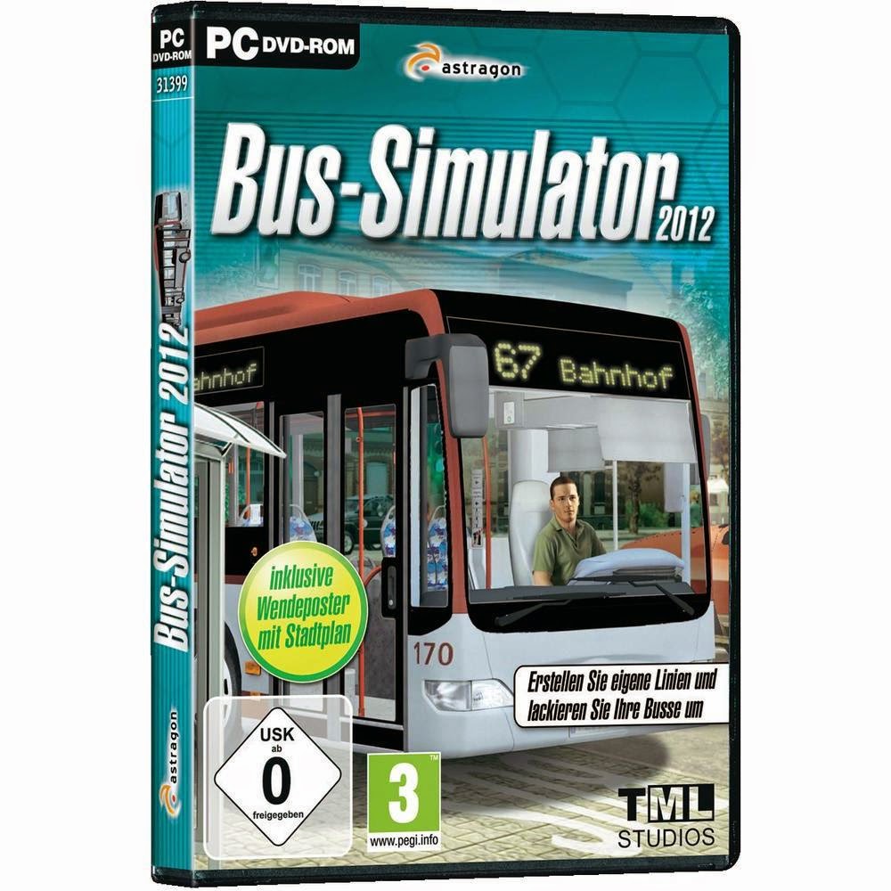 تحميل لعبة محاكاة الباصات Bus Simulator 2012 برابط واحد