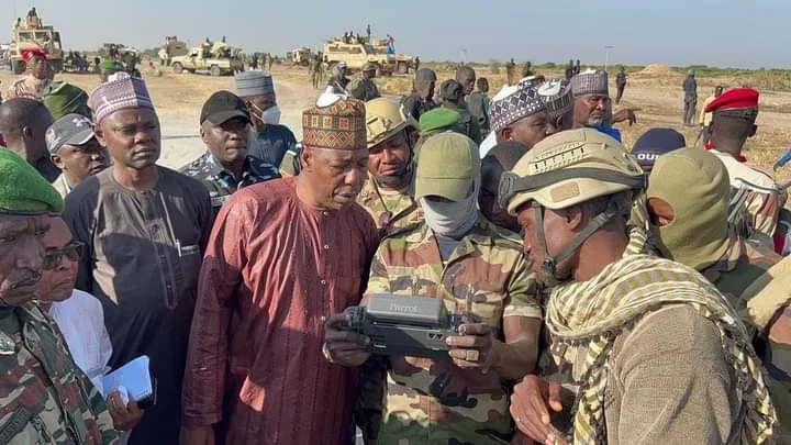 Governor Zulum Meets Multinational Forces