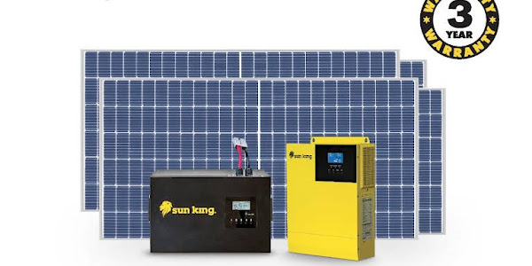 Sunking Solar: Products, Features Component and All you need to Know