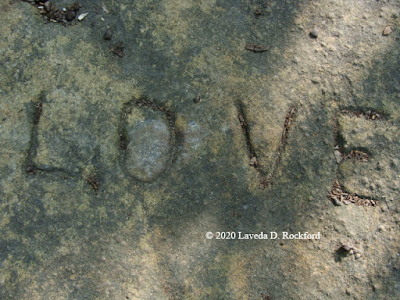 LOVE ETCHED IN STONE