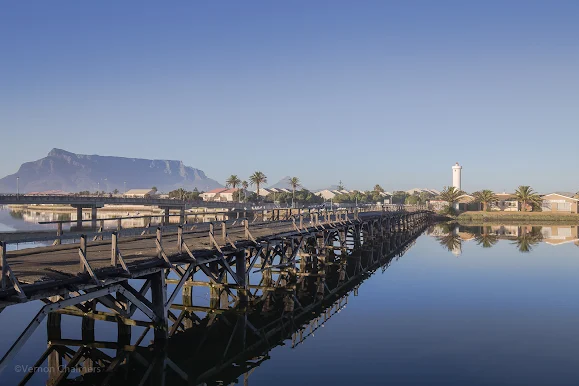 The Wooden Bridge / Woodbridge Island Cape Town  Copyright Vernon Chalmers