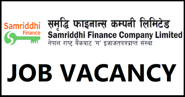 Vacancy from Samriddhi Finance for BM and Assistant BM