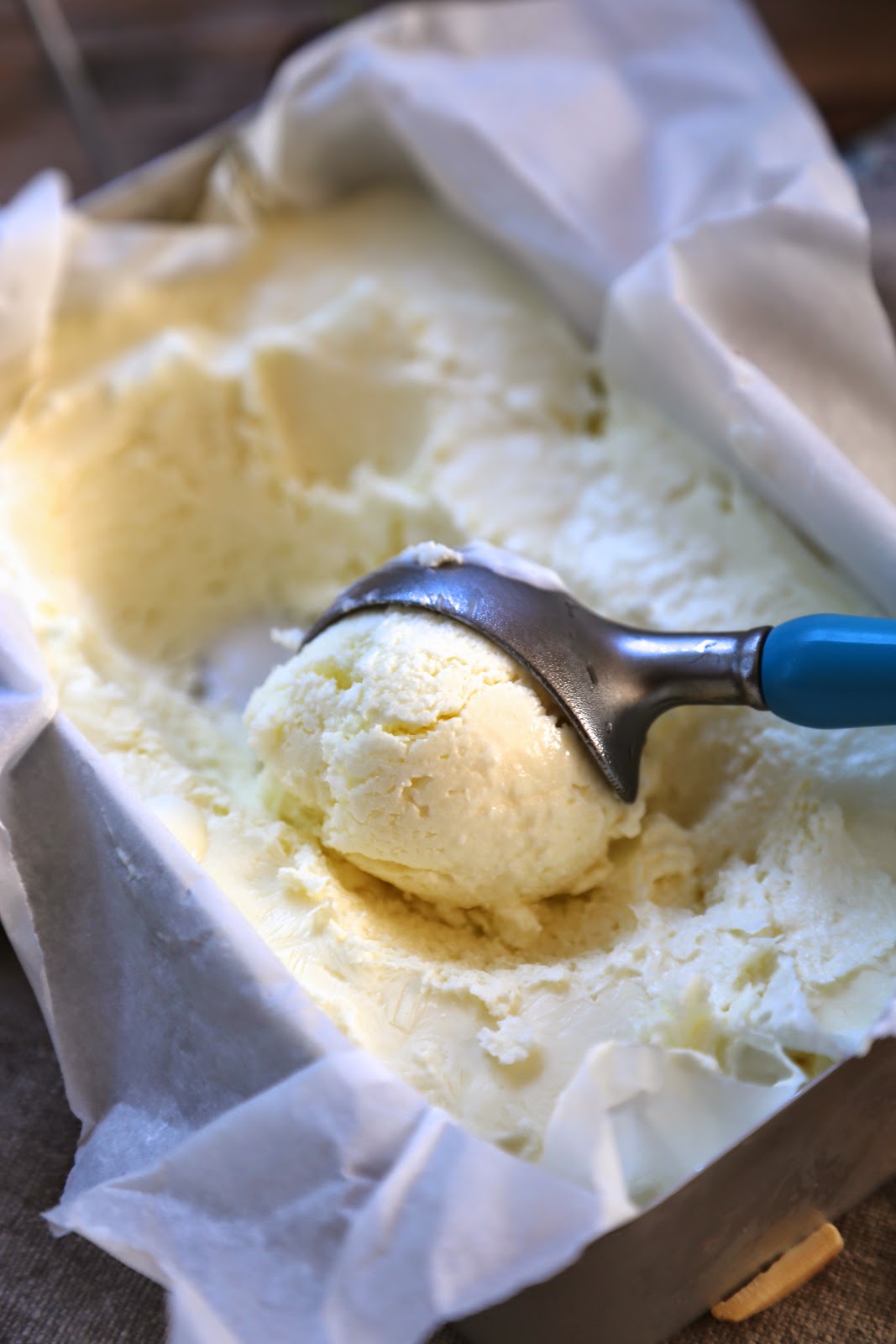 Glace au yaourt à la grecque et sirop d'orgeat (sans ...