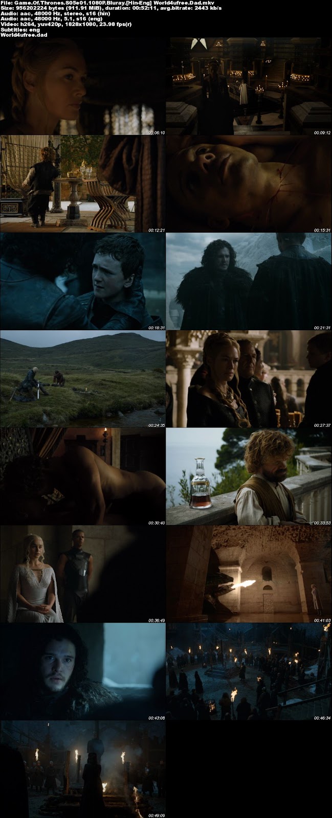 Game Of Thrones S06 Poster