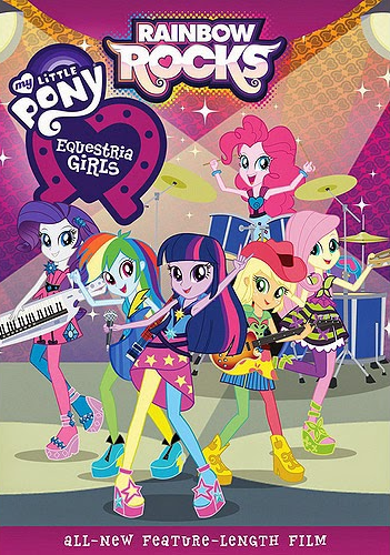 My Little Pony Equestria Girls Rainbow Rocks DVD