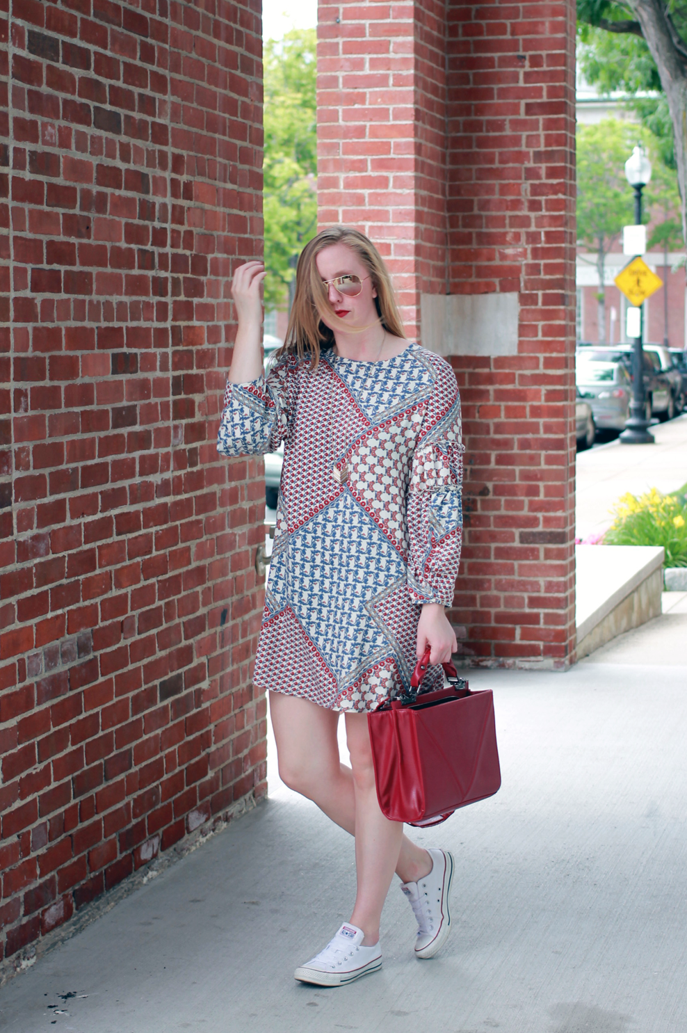 boston style blogger, pier 6 boston, what i wore boston, boston style guide, boston eats blog, wayf patchwork dress, shopbop patchwork dress, 