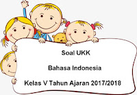 Berikut ini ialah pola latihan Soal UKK  Soal UKK / UAS Bahasa Indonesia Kelas 5 Semester 2 Terbaru Tahun 2018