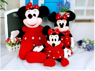 Gambar boneka Mickey dan Minnie Mouse berpasangan 13