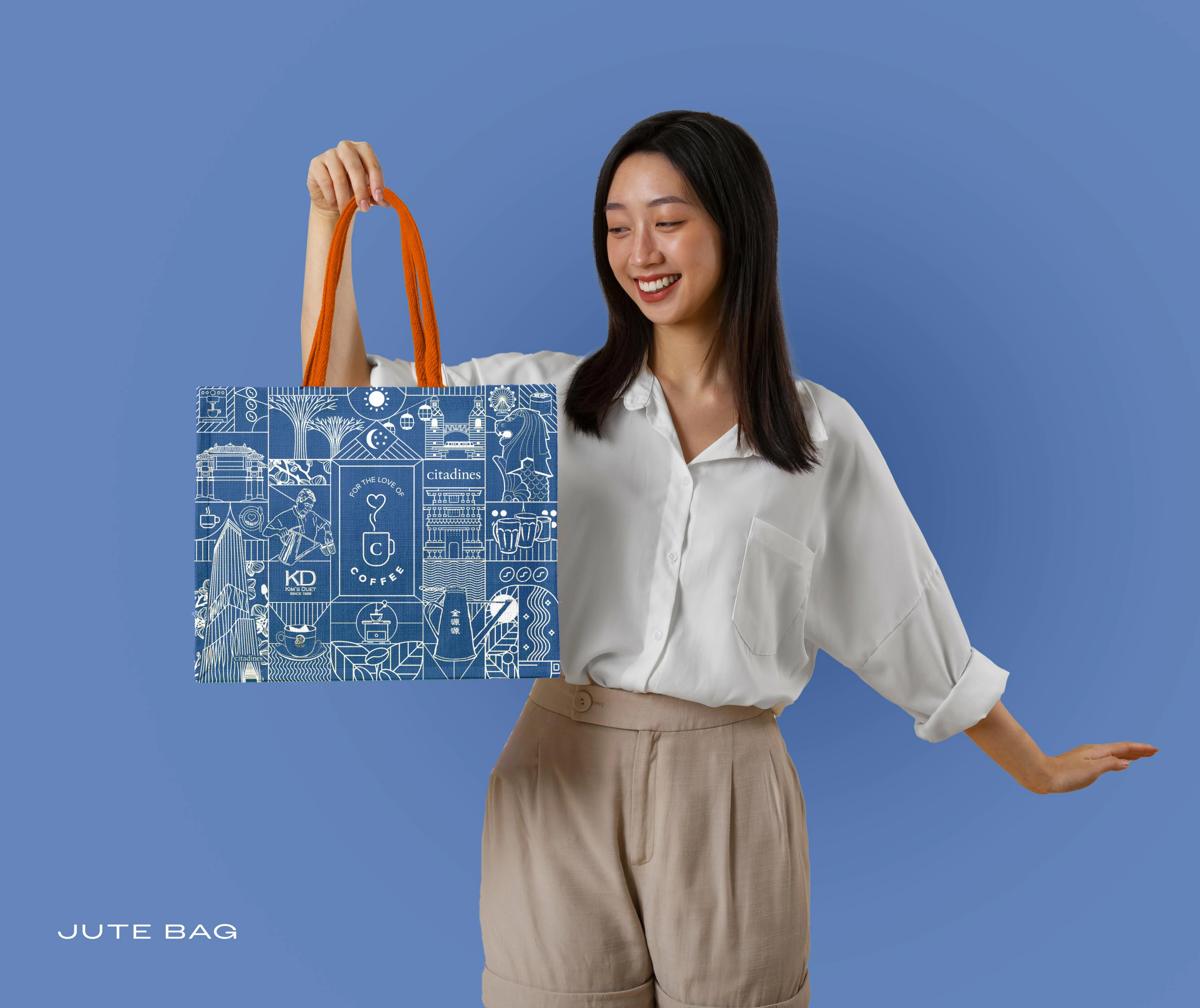 Citadines For The LOVE of Coffee_jute bag