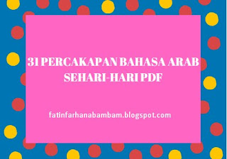 Percakapan Bahasa Arab Sehari-hari Pdf