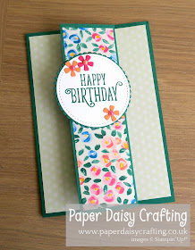 Garden Impressions Fancy Fold card Stampin' Up!