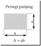 luas persegi panjang