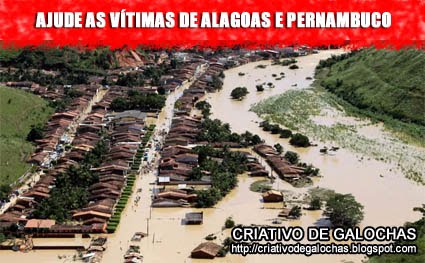 Como ajudar as vítimas das cheias em Alagoas e Pernambuco