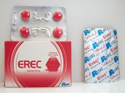 Erec tablets packing and box presentation