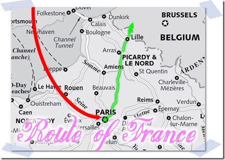 Route of France