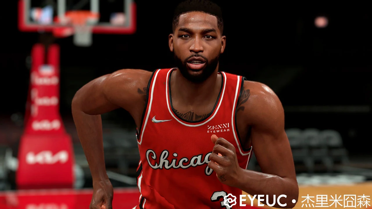 NBA 2K22 Tristan Thompson Cyberface