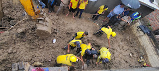 People buried in dehradun after heavy rain
