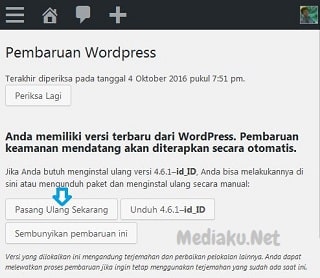 Cara Instal Ulang Blog WordPress Lewat HP