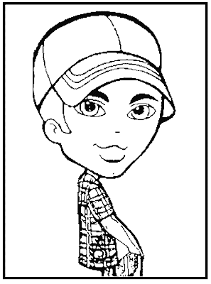 Bratz Coloring Pages on Bratz Coloring Pages  Bratz Boyz Coloring Pages