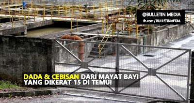 Lagi cebisan daging ditemui dipercayai anggota badan mayat bayi yang dikerat 15