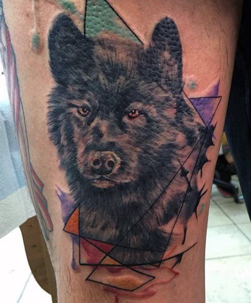 Tatuagem de Lobo - 98 ideias para se inspirar