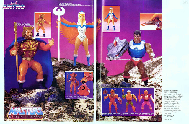 1987 catalogo Mattel Masters of the Universe