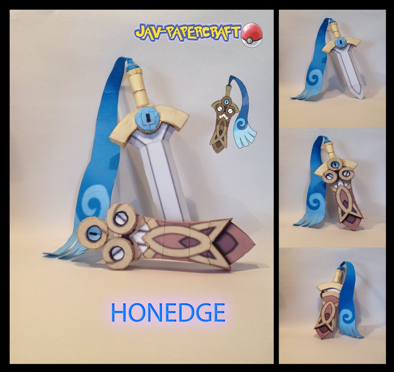 Pokemon Honedge Papercraft