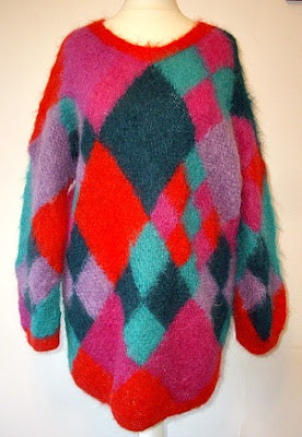 1980s Ladies mohair jumper 