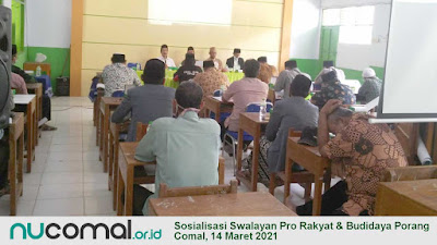 MWCNU 05 Comal Rancang Kemandirian Ekonomi Lewat Budidaya Porang dan Swalayan Pro Rakyat