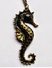 Image: Voberry Fashion Vintage Seahorse Pendant Beauty Necklace Aquatic Organism Fashion Beauty Makeup Decoration