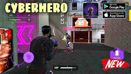 إستعراض لعبة CyberHero: Cyberpunk PvP الجديدة لهواتف GAMEPLAY (ANDROID & iOS)