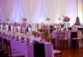 Crystal Wedding Reception Decoration Ideas