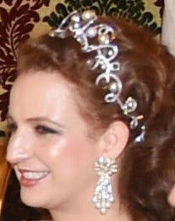 pearl tiara morocco princess lalla salma