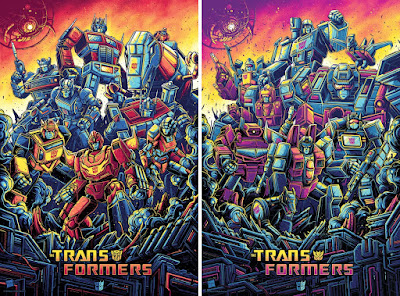 Transformers Fine Art Giclee Prints by Dan Mumford x Bottleneck Gallery