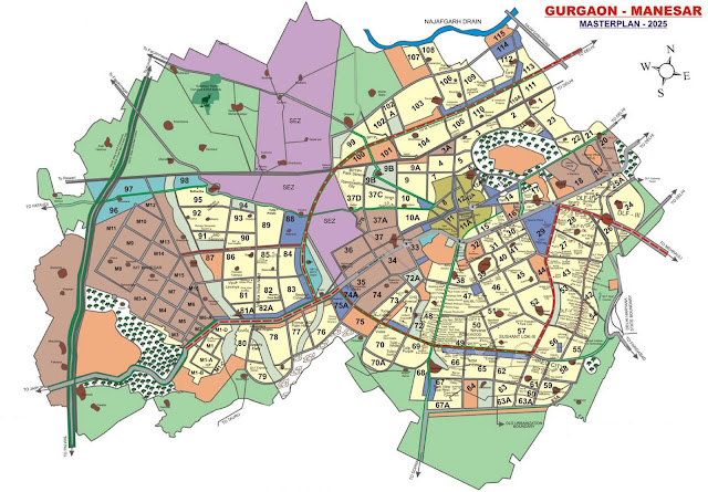 Dwarka Expressway Gurgaon Map