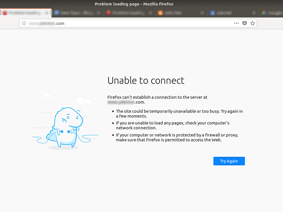 Blogger Fix ERR_CONNECTION_TIMEOUT