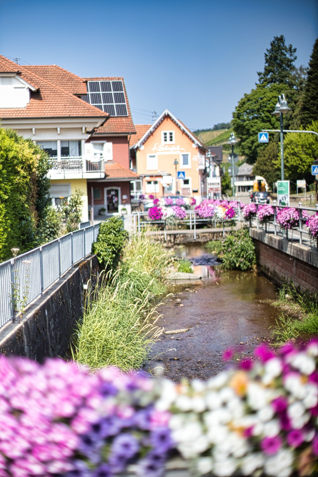 Arbeitsworldmeeting in Durbach #11 – Durbach Bachabwärtsblick