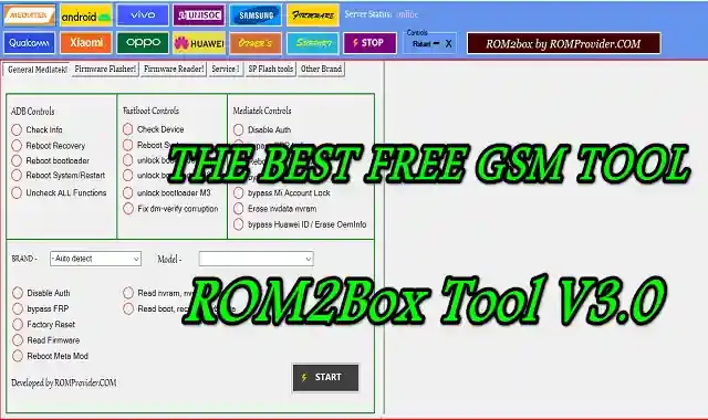 ROM2Box Tool V3.0 Unlock Tool Big Update Free