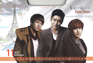 Super Junior Kyochon Calendar 2013 13