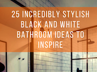 25 Incredibly stylish black and white bathroom ideas to inspire