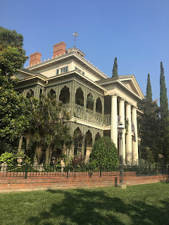 Haunted Mansion Facade Disneyland