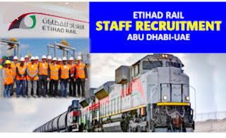 Etihad Rail Staff Jobs Recruitment In Abu Dhabi (UAE) 2022 | Apply Online
