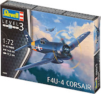 Revell 1/72 F4U-4 Corsair (03955) Color Guide & Paint Conversion Chart