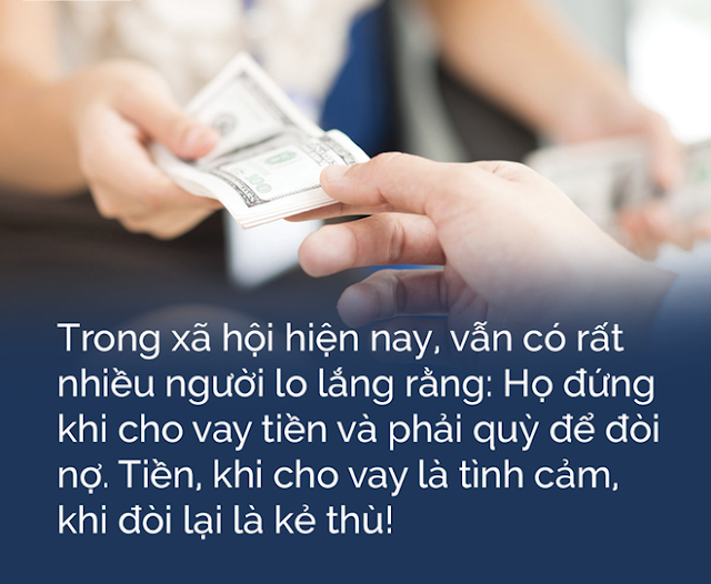 NHỮNG ĐIỀU NHẤT ĐỊNH PHẢI NHỚ KHI CHO VAY TIỀN